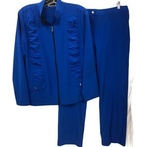 CHICO’S WEEKEND BLUE OUTFIT WINDSUIT M 2